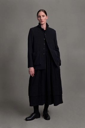MultiPocket Layout THE PHOTOGRAPHER JACKET / CASHMERE HERRINGBONE INK