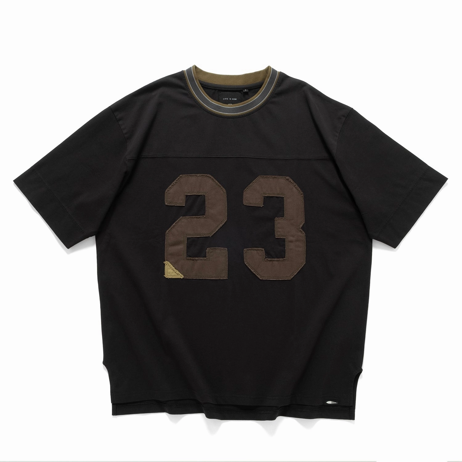 Weekend Comfort (TP1658) Number Patchwork Tee