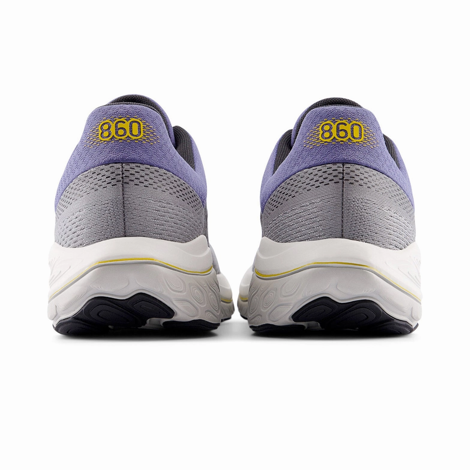 Men's 860v14 Running Shoes Slate Grey / Dream State / Ginger Lemon arch - supported running wear