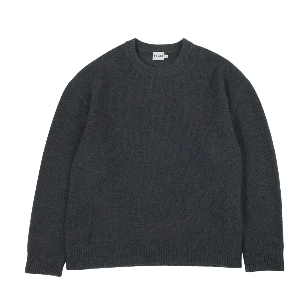 bound Baxter Mohair Blend Sweater - Bottle Green Everyday Cozy