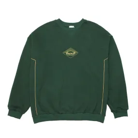 Warm Wardrobe bound Sunrise Sweater - Forest/Yellow