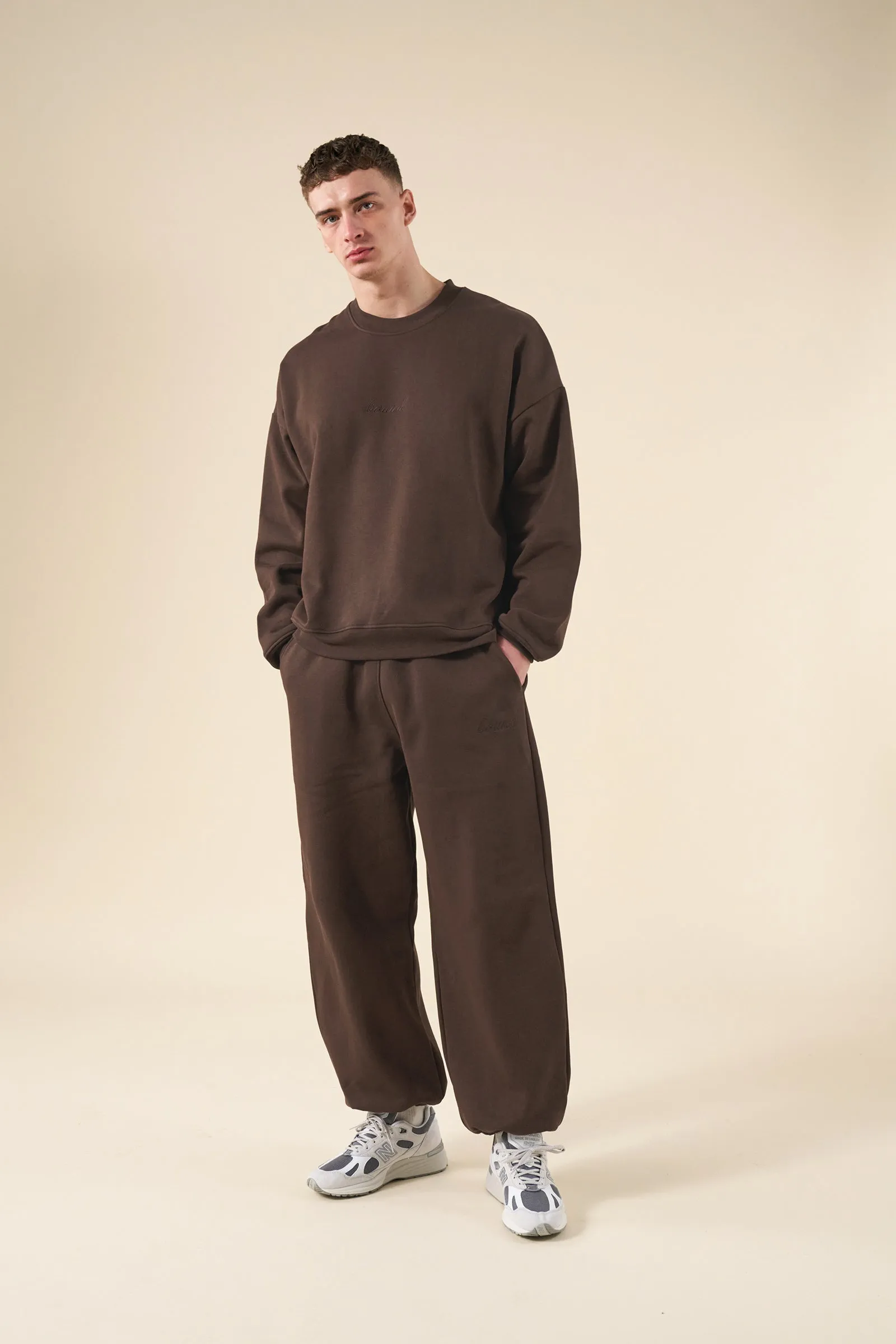 bound Sustain Heavy Sweater - Cocoa Brown Soft comfort layer