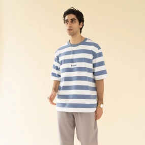 ThermoregulatingFabric bound 'Arctic' Stripe Tee