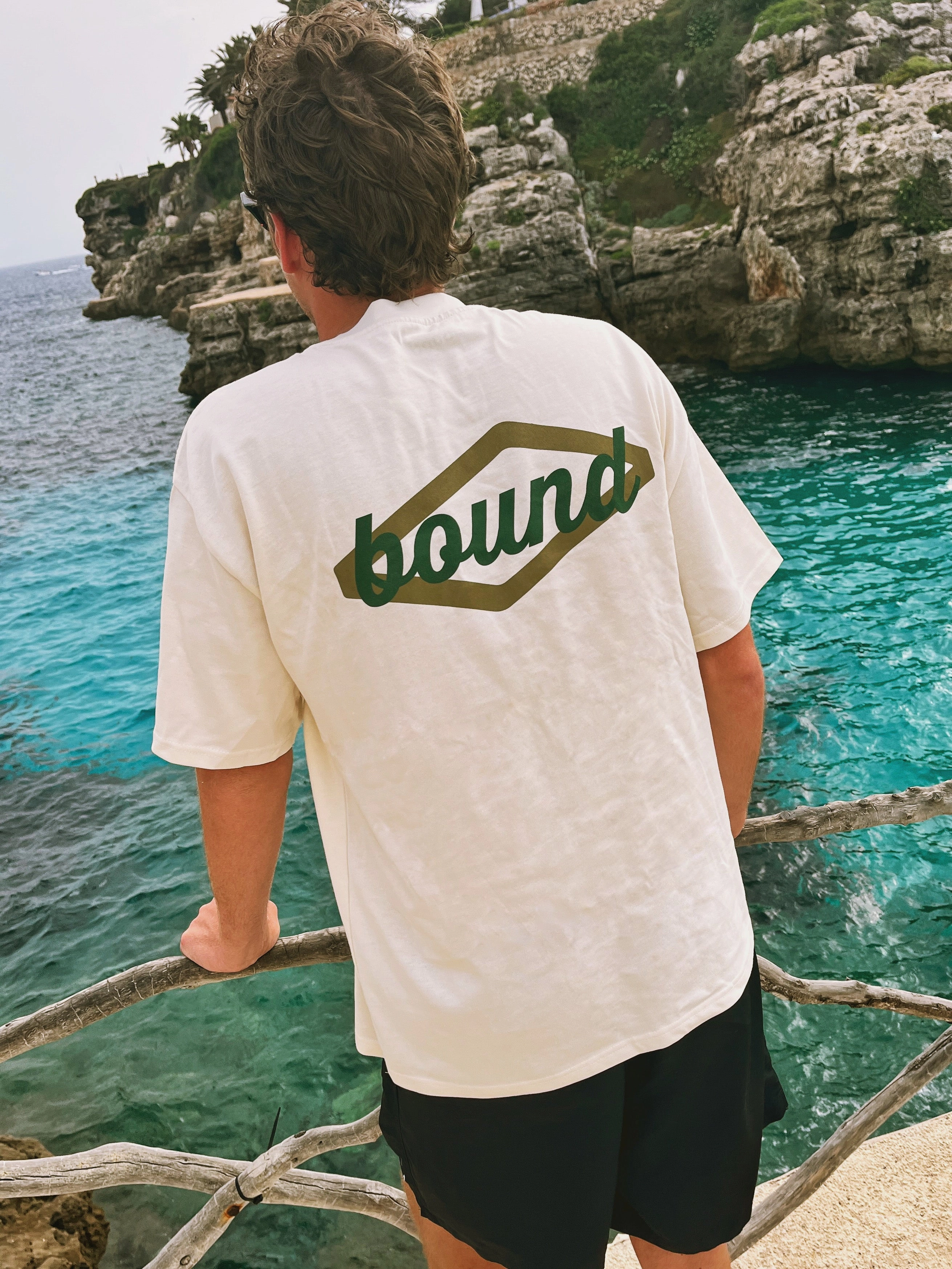 bound 'Hatch' 5 Years Heavy Tee - Ecru Chic Style