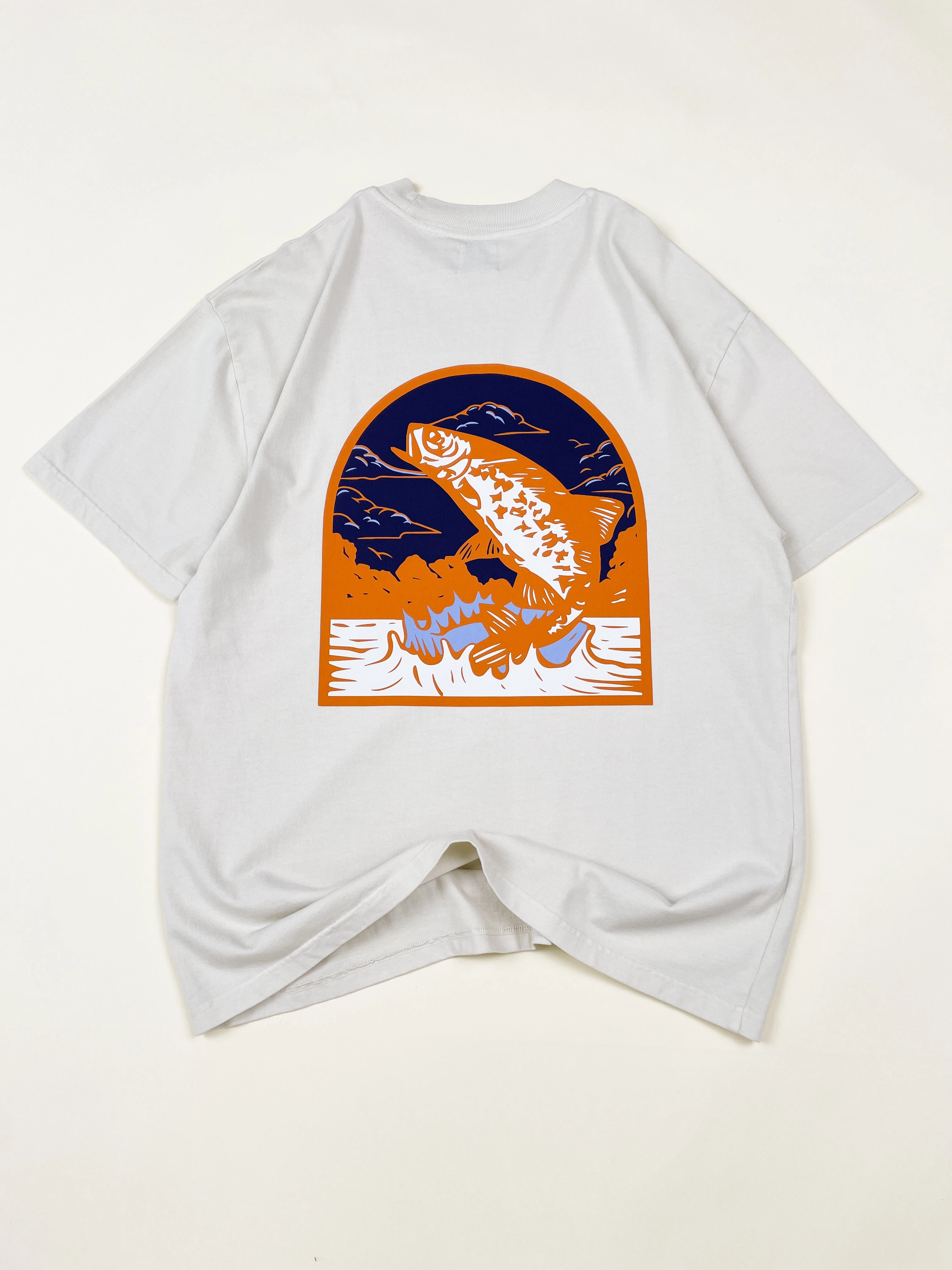 anti static coating Simple Chic bound 'Marina Angling' Tee - Sand