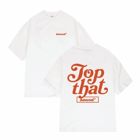 bound 'Top That' Tee - White Classic Smart