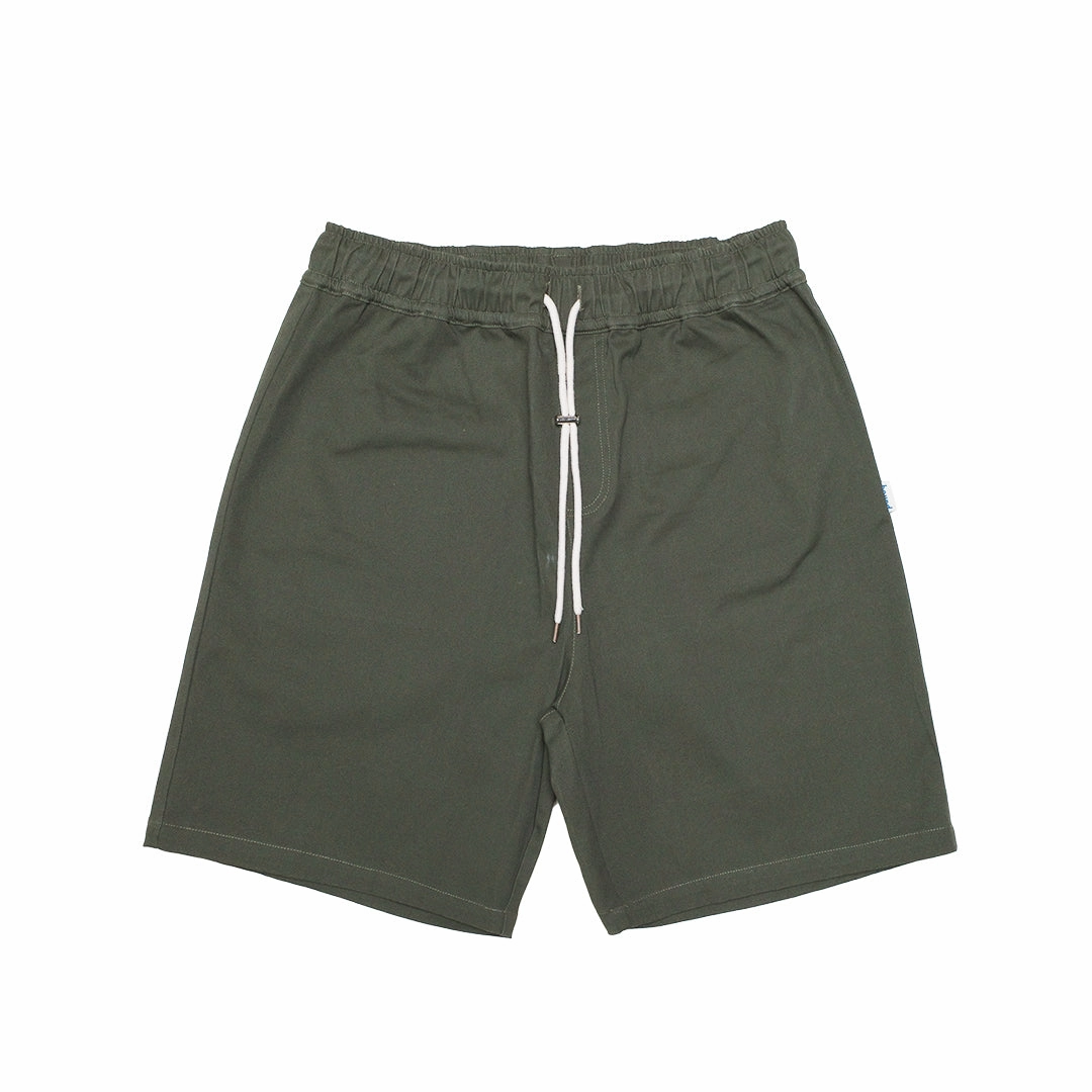 Outdoor Flex Comfort Layer Wear bound Canvas Shorts - Army Green