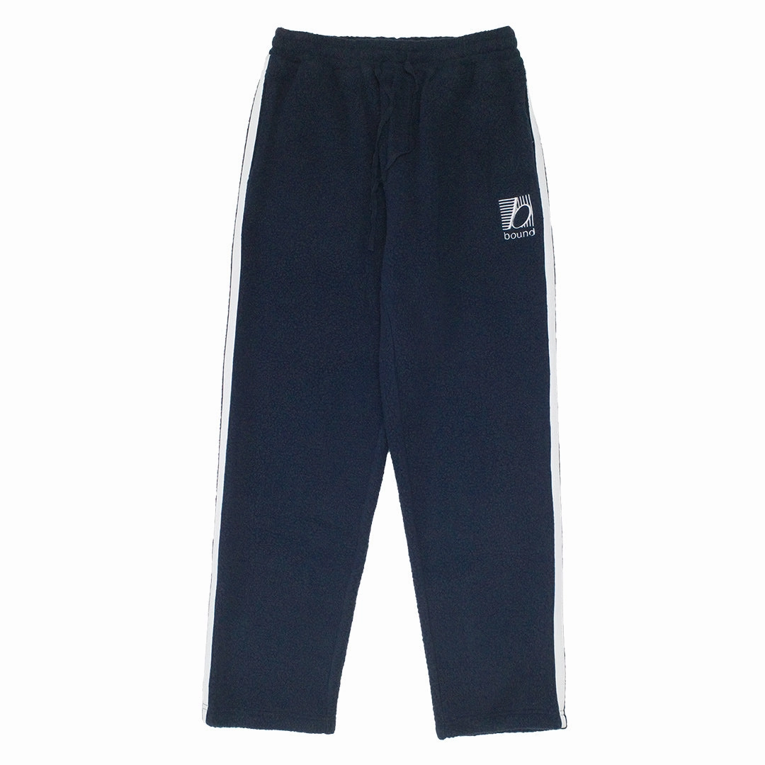 bound Reverse Fleece Grid Straight Joggers - Navy QuickReleaseFastenings