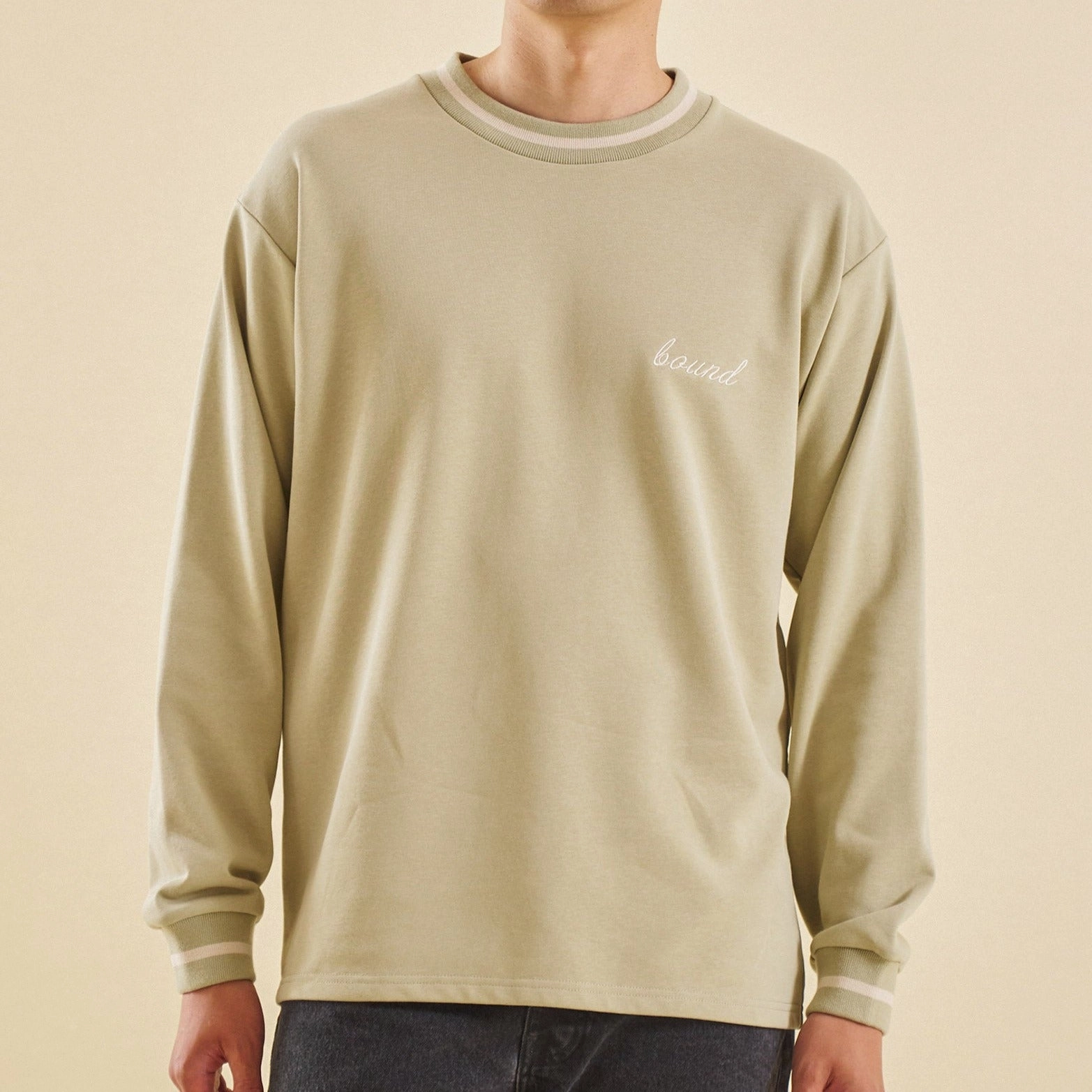 bound Sage Longsleeve Tee TaglessCollar