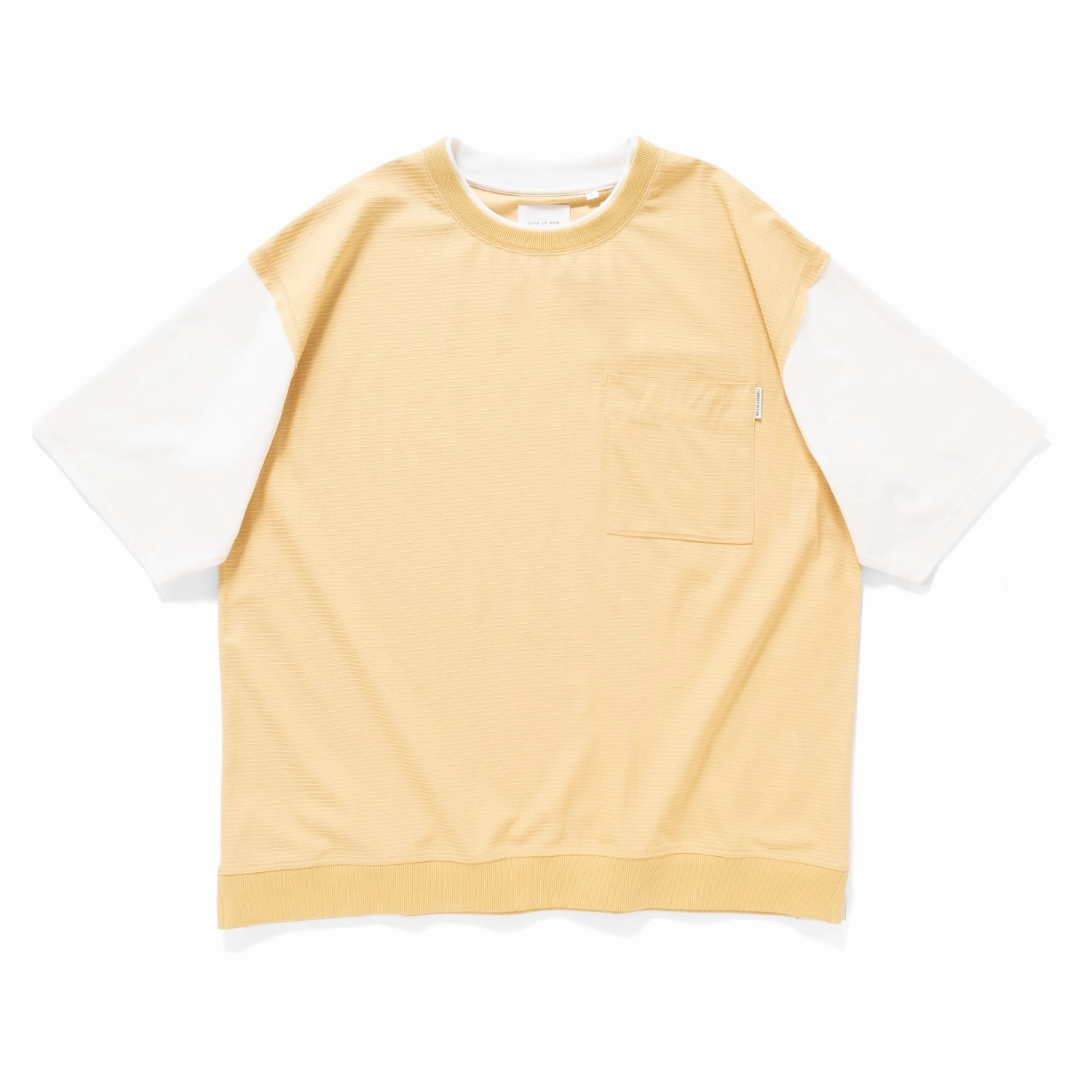 Chic Casual Wear (TP1575) Fake Layer Vest Tee