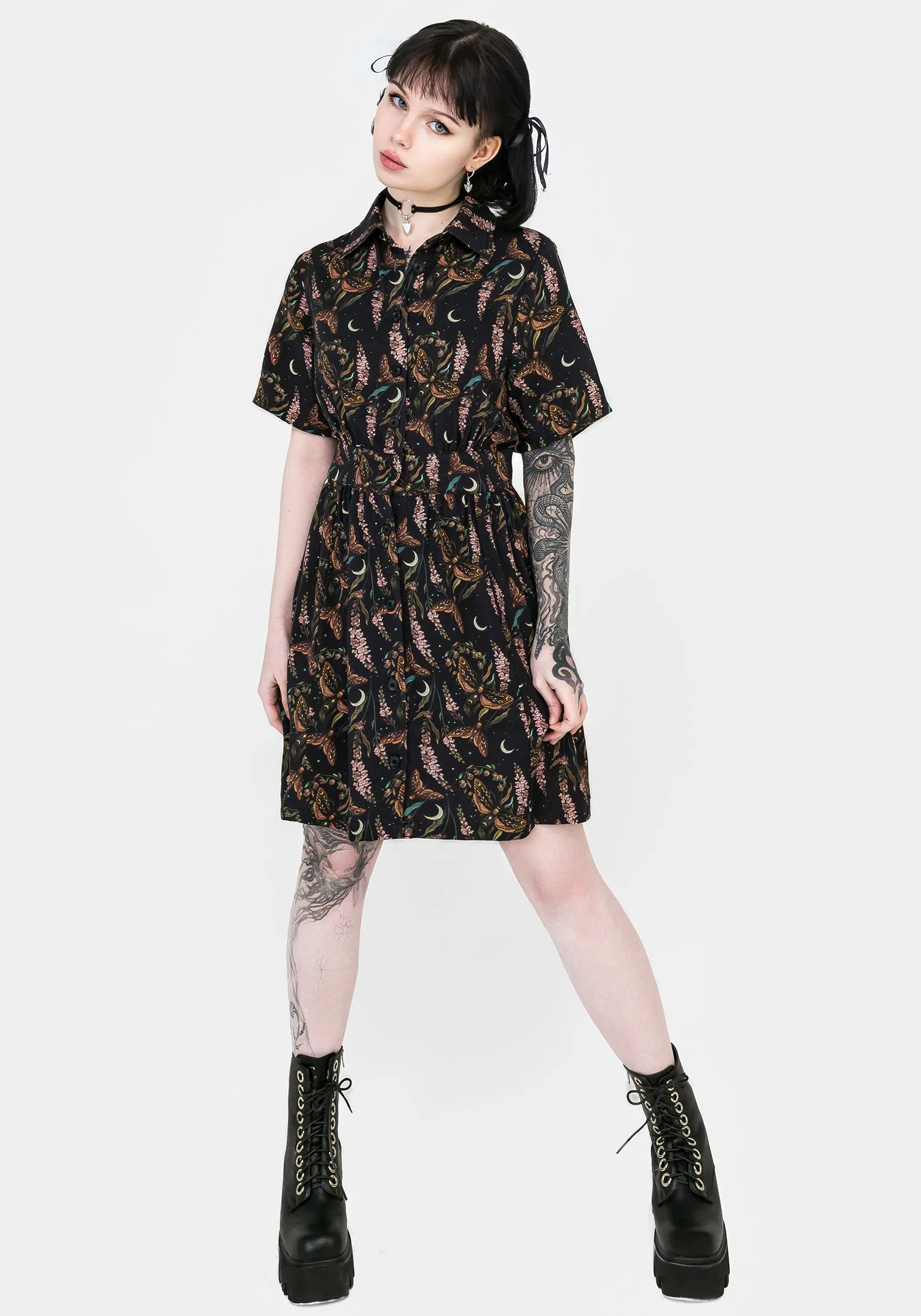 Atropos Mini Shirt Dress Anytime Wear