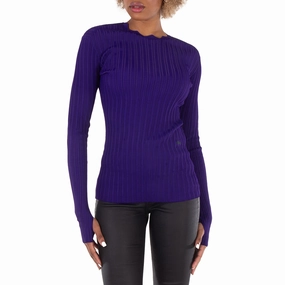 Burberry Viscose Blend Sweater Winter Ready Knit Chilly Ready