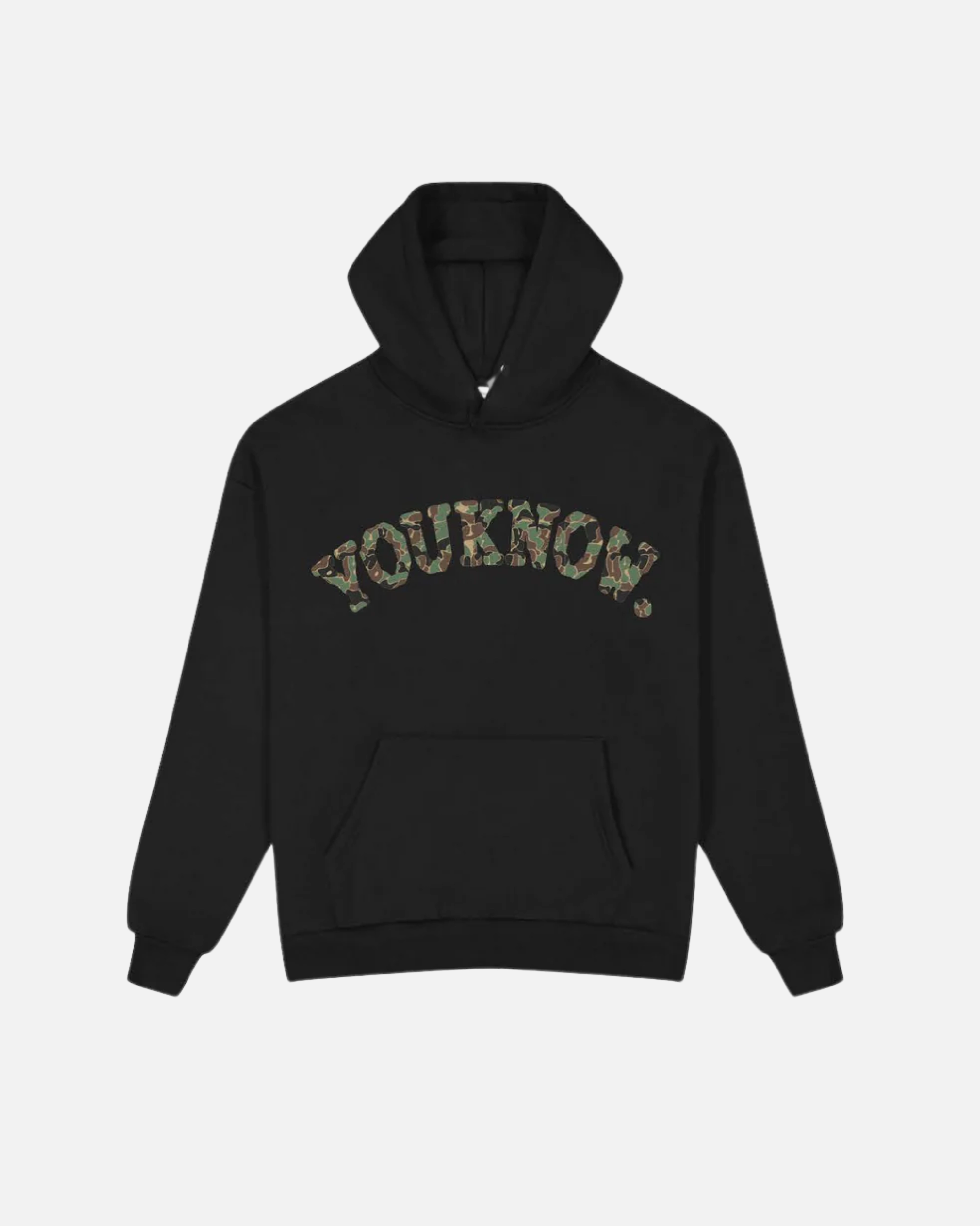 CAMO HOODIE | Black Jackal like Dual Pocket Configuration