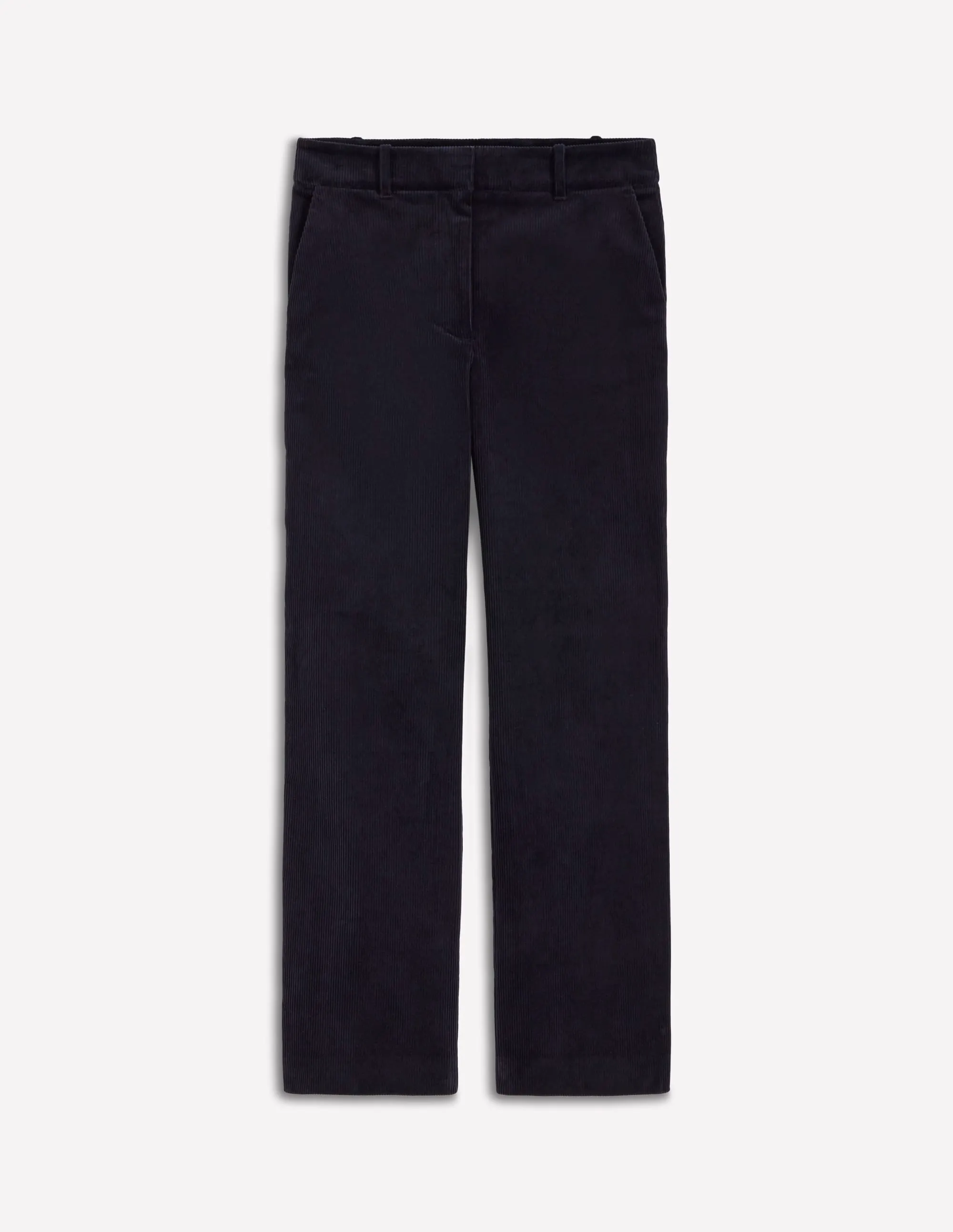 Stylish Waistband Canonbury Cord Trousers-Navy