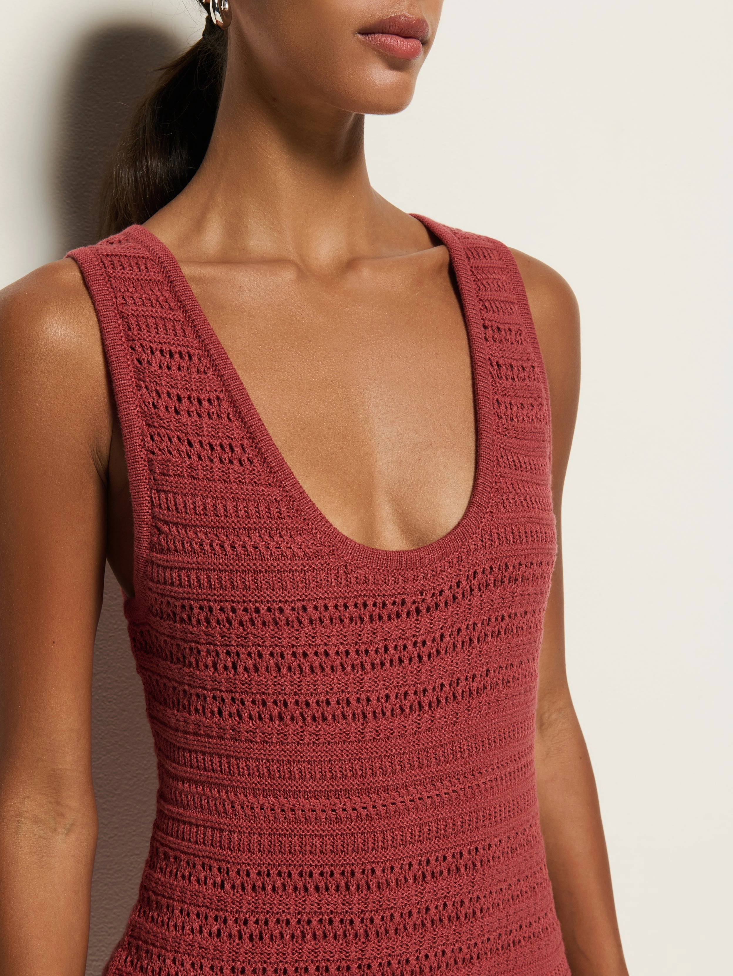 Vibrant color dress Carrer Sweater Midi