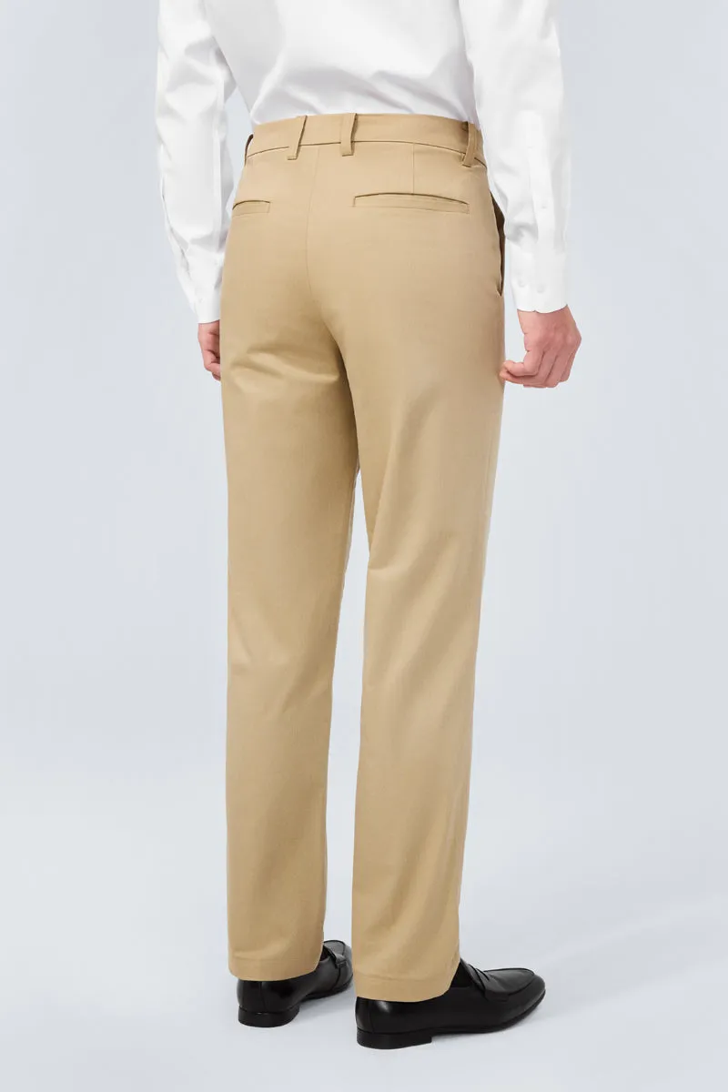 InstantCool Lightweight Twill Smart Pants | Dark Khaki GNE426 Sweat Resistant