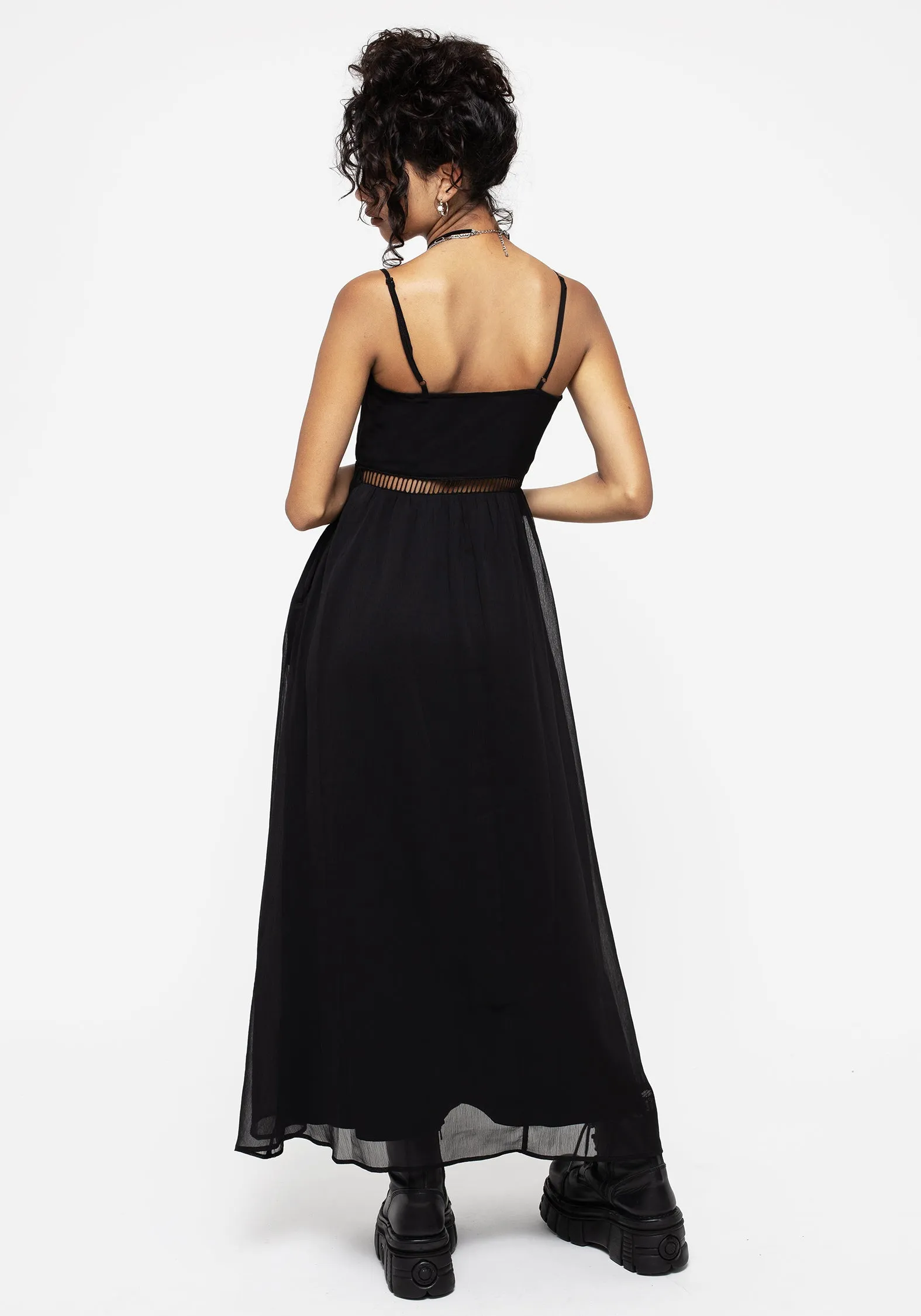 Sable Cami Maxi Dress Natural Drape Breeze Grace