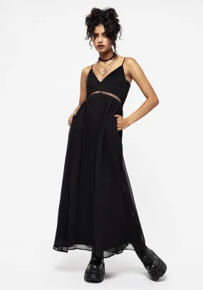 Empire-Waist Relax Appeal Sable Cami Maxi Dress