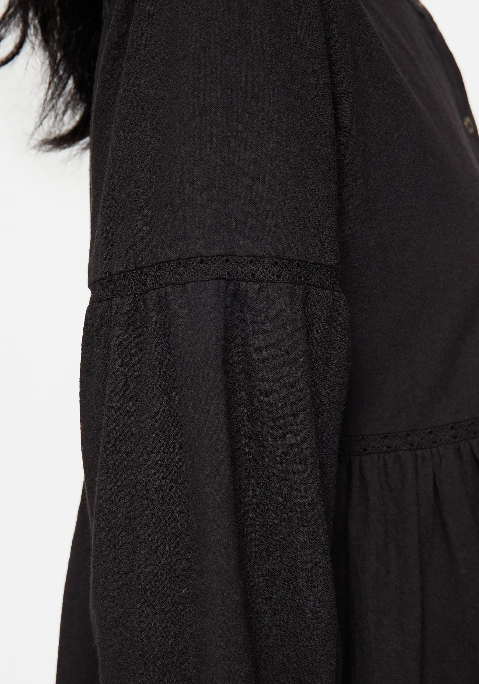 Occasion Ready Marigold Cotton Button Up Smock Mini Dress