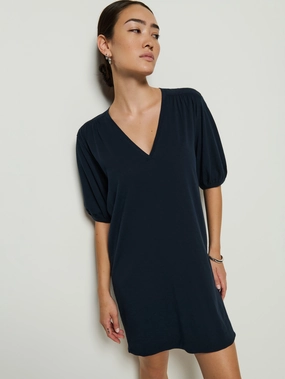 Fitted Style Lounge Mood Lea Shirred Mini