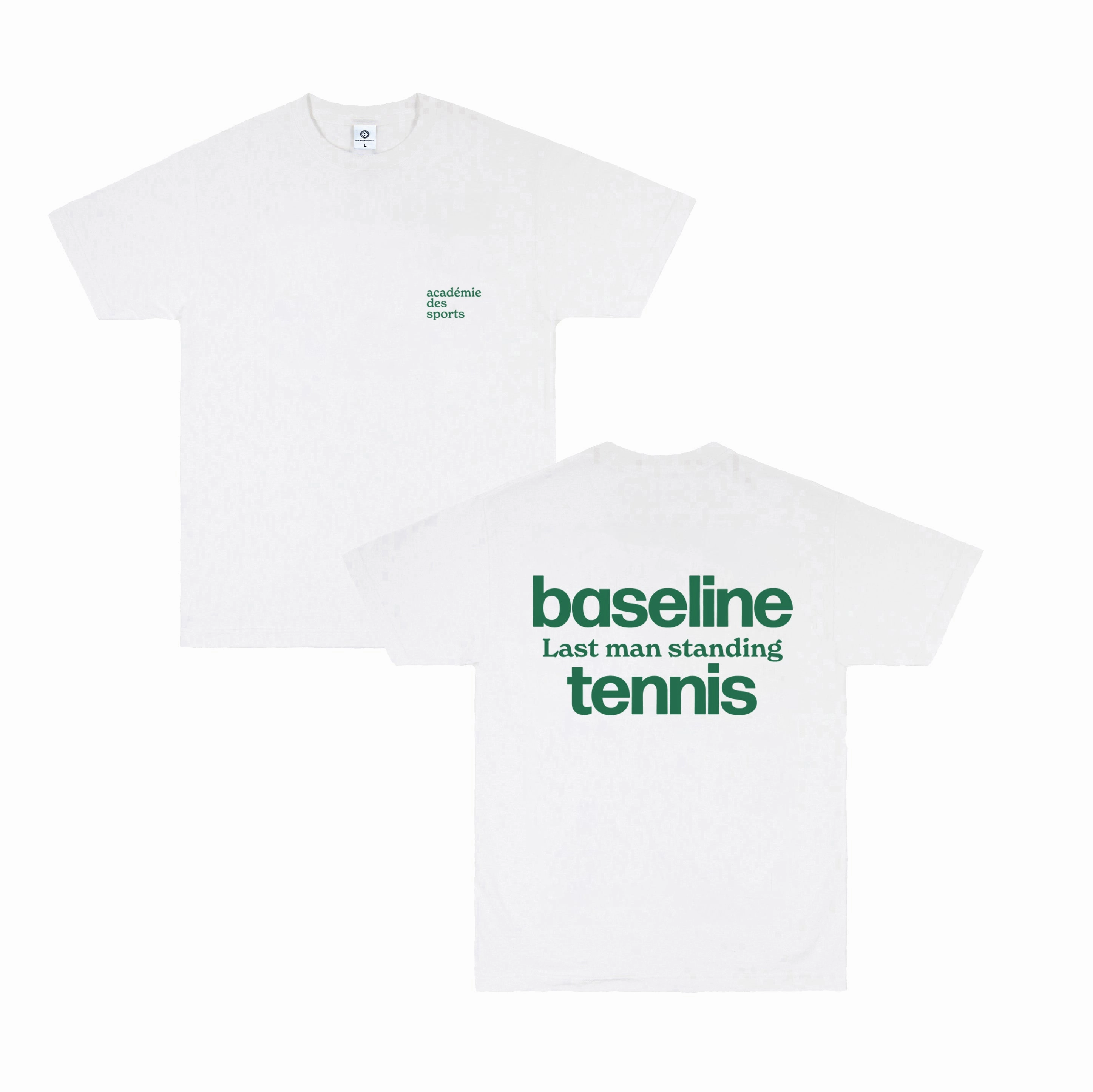 Vice 84 'Baseline' Tee - White High Density Knit