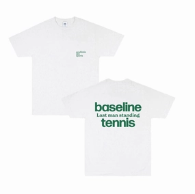 Vice 84 'Baseline' Tee - White High Density Knit