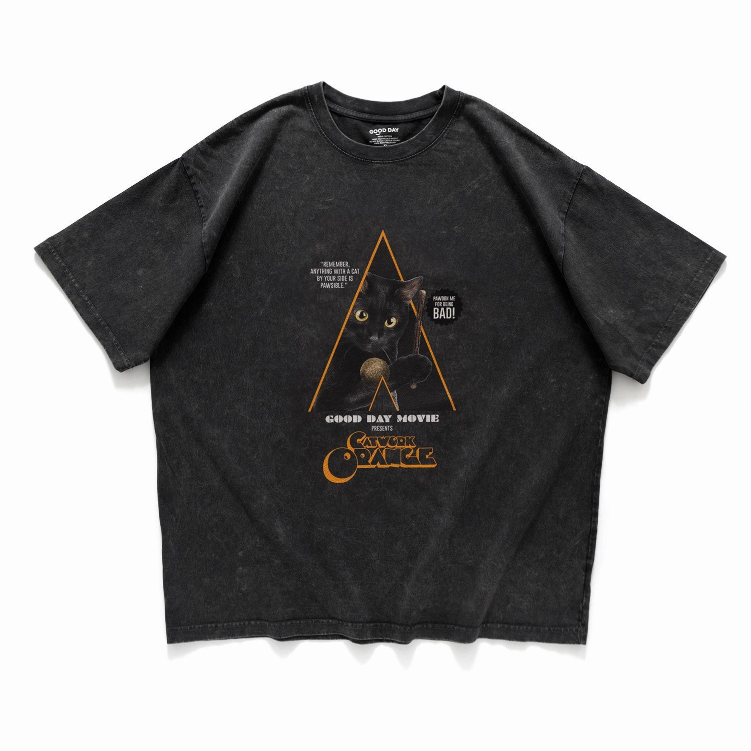 back to school Weekend Comfort (ZT1256) Catwork Movie Graphic Tee