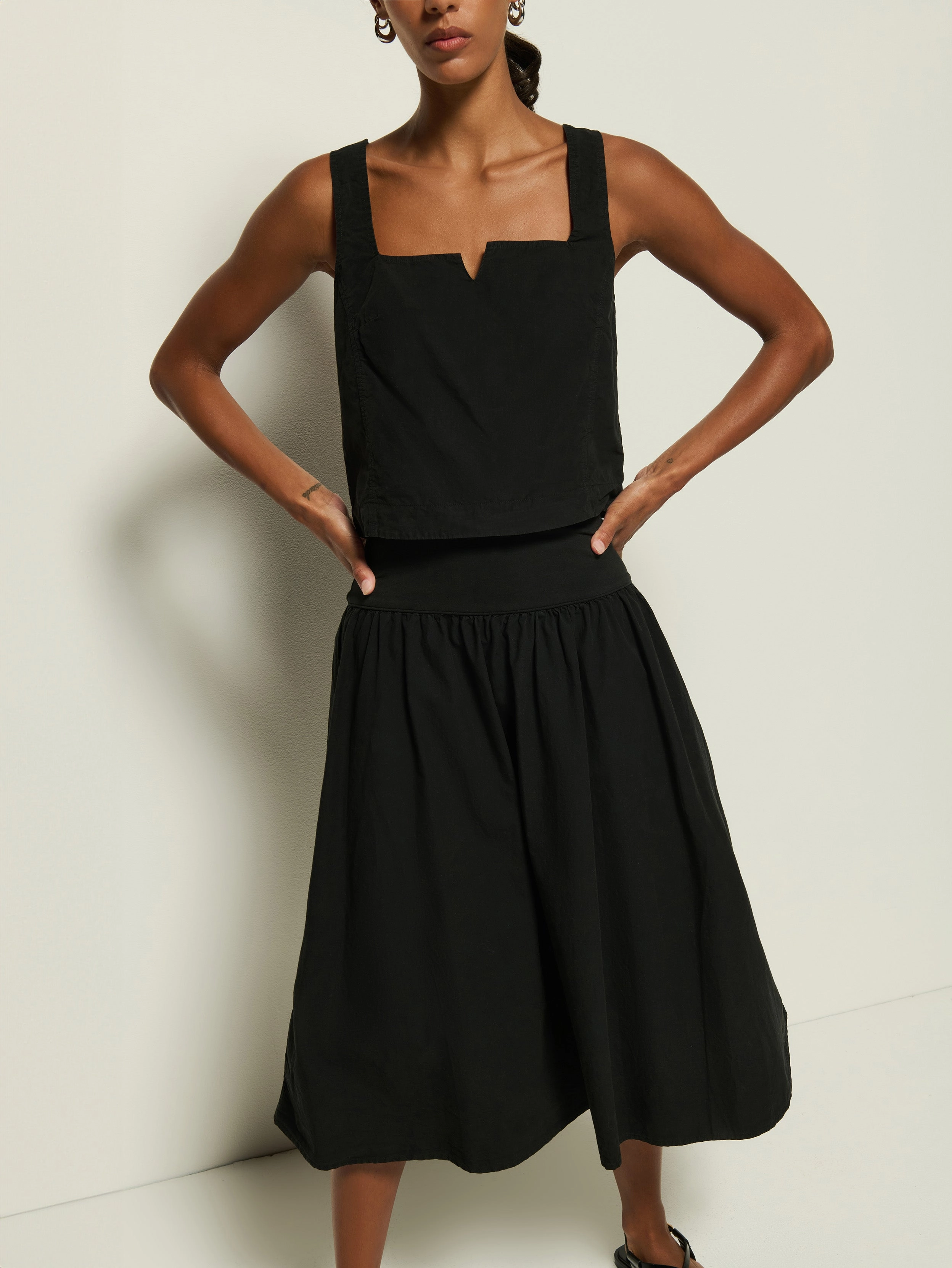 Smart Design lace accents Ava Midi Skirt