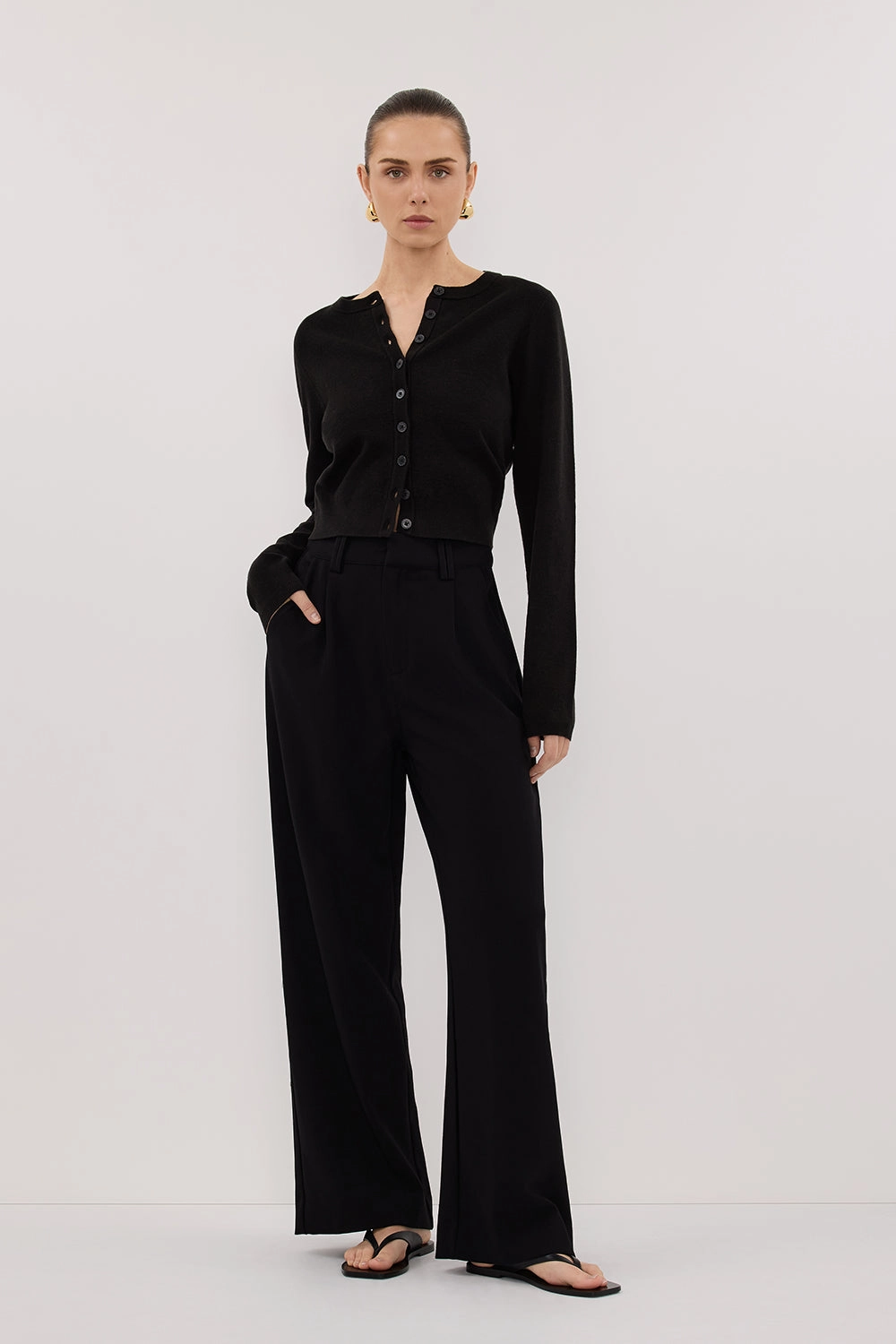 Compact Packability CELINE BLACK PANT
