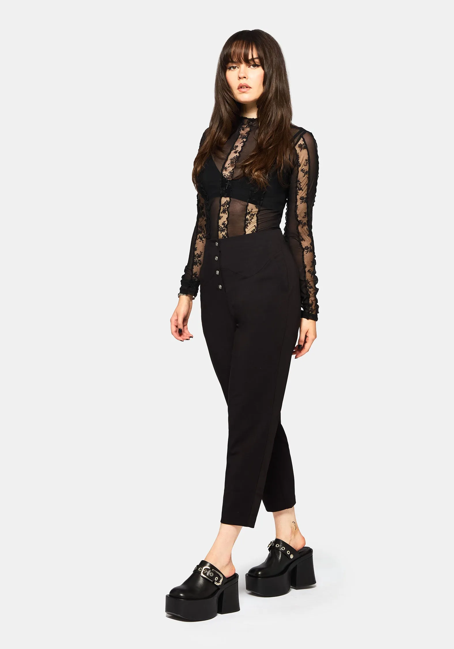 Smart Stretch Venere Shaped Waistband Tapered Trouser