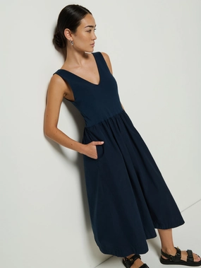 Luxe Look Daria V-Neck Midi