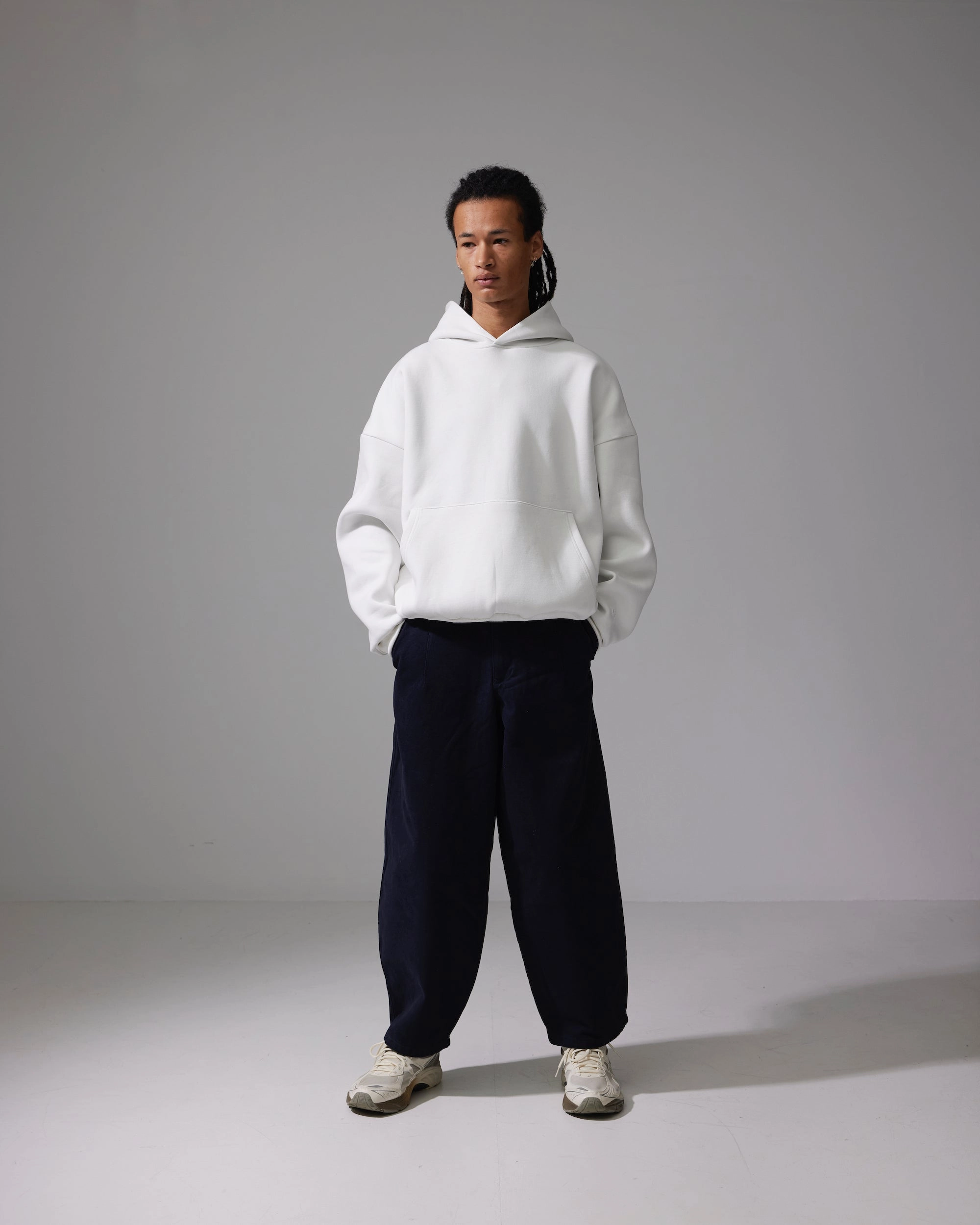 Nothing Hoodie | Cloud White Creative Professional Non Fading Coloration