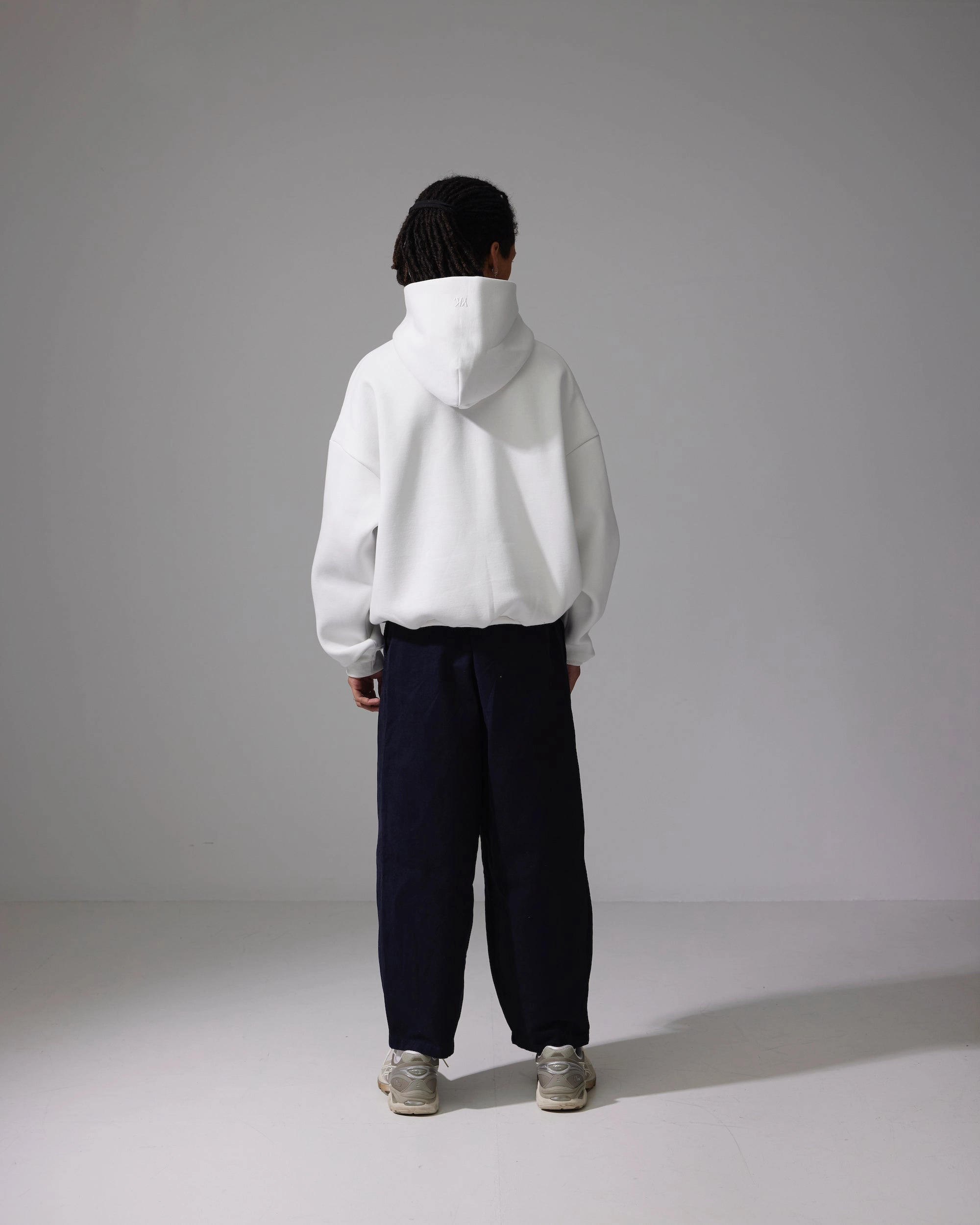 Cozy Vibe Effortless Comfort Nothing Hoodie | Cloud White