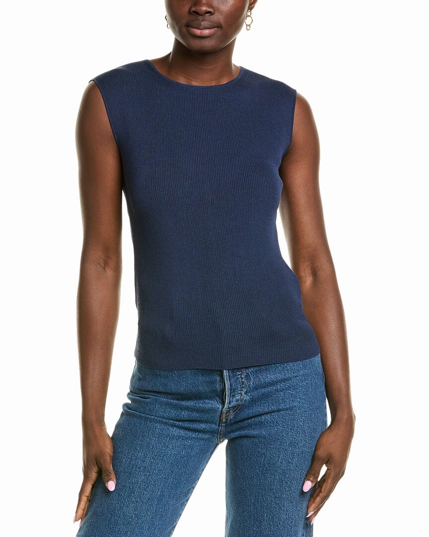 Lafayette 148 New York Silk-Blend Sweater Timeless Cozy Moisture Wicking Technology