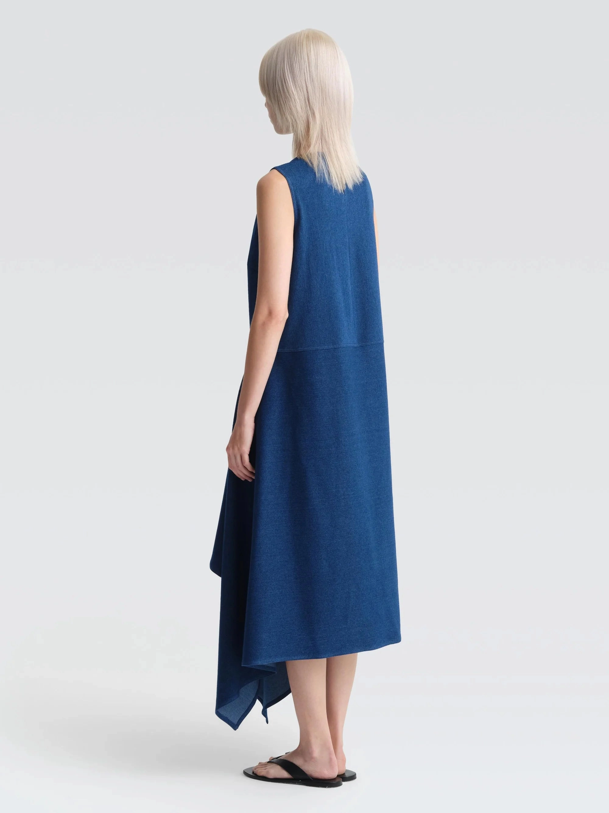 Countryside-Style Lola Denim Maxi Dress
