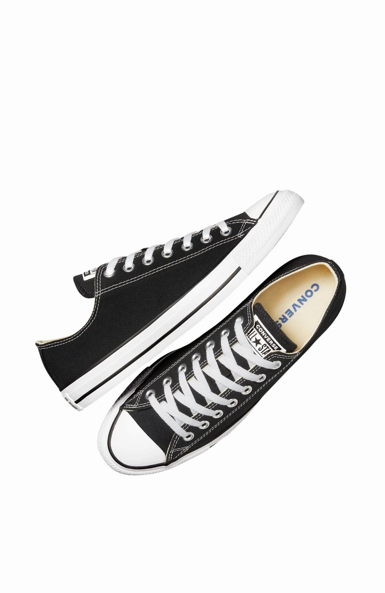 Chuck Taylor All Star Low Top Black Stretch Gusset