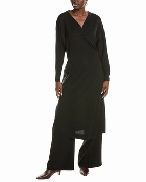 Perfect Knit Soft Touch Texture Lafayette 148 New York Dolman Sleeve Cashmere Wrap Cardigan