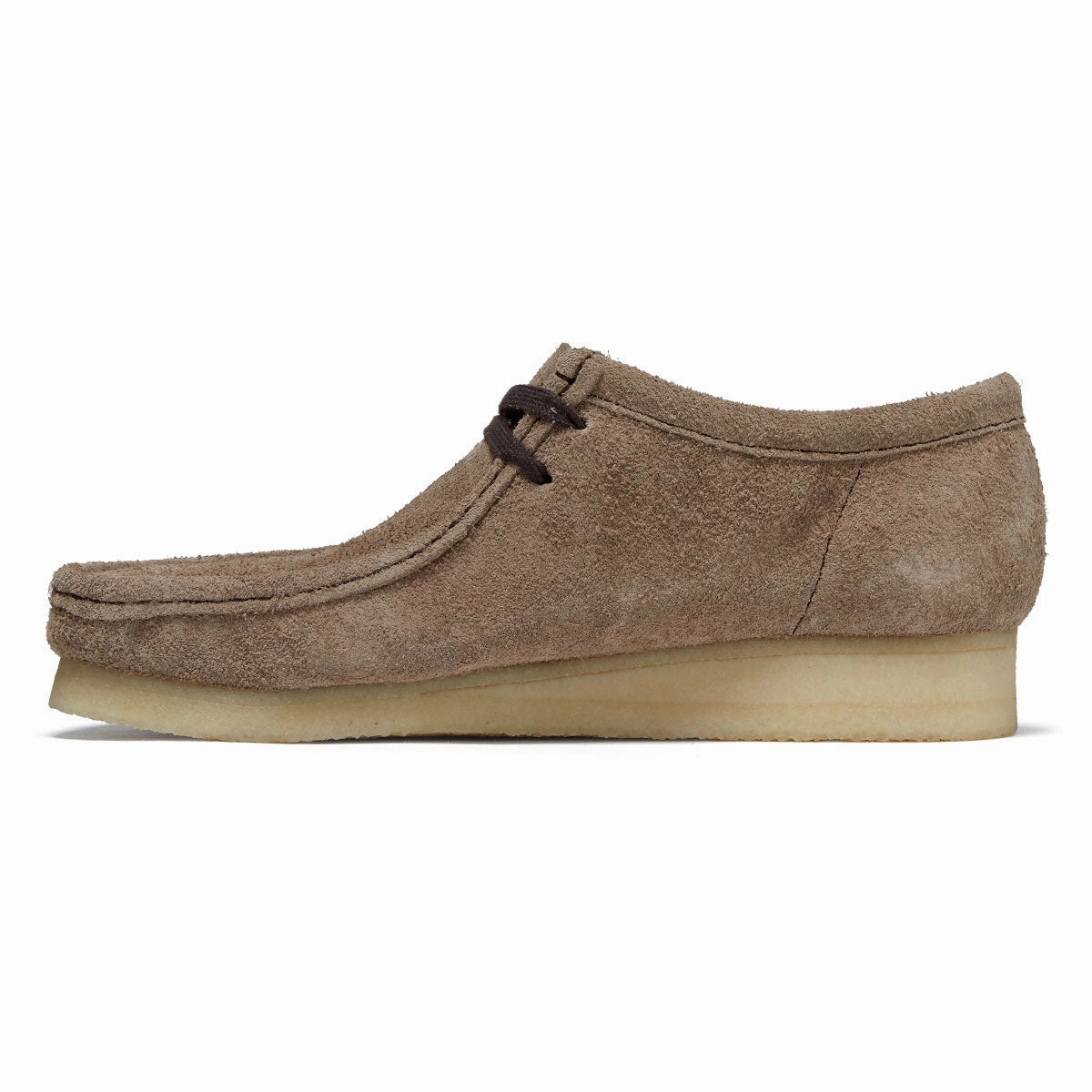 hypoallergenic Versatile lining Clarks Wallabee Shoes - Wolf Suede