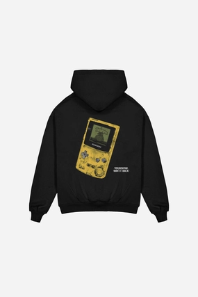 RUN IT BACK HOODIE | Pixel Eco Friendly Dye Process Masquerade wear