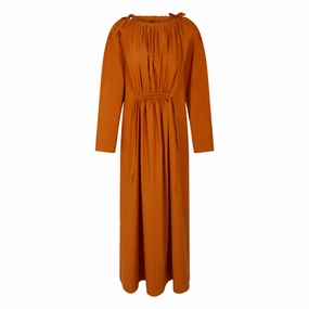 Casual Layers Seasonal Layering Orange Uyuni Dress