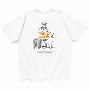 Low carbon footprint Street Outfit (ZT1709) Travel End Work Start Graphic Tee