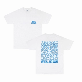 KBAR X UN:IK 'Shapes' Tee - White StretchFabric