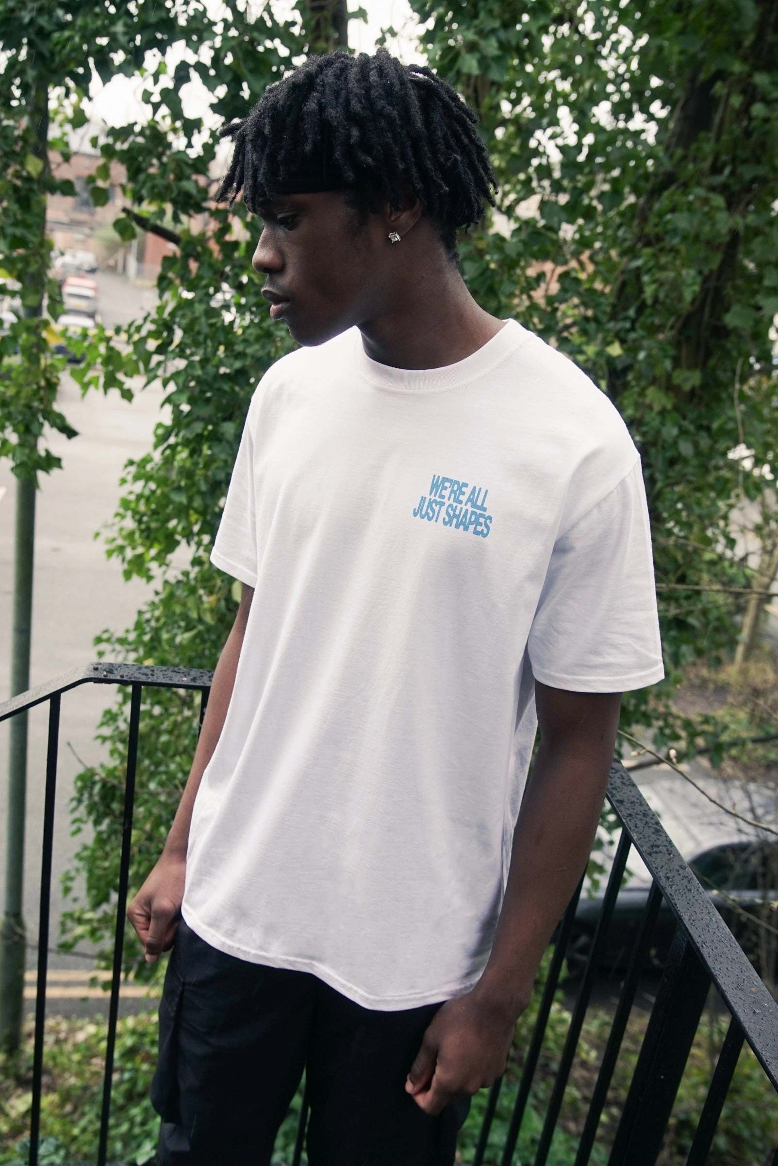 Active Comfort KBAR X UN:IK 'Shapes' Tee - White