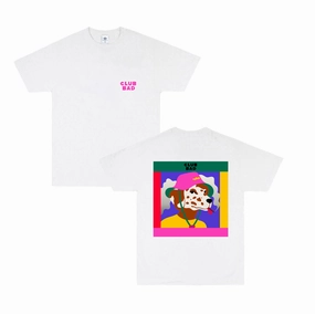 Outdoor Essentials AntiPillingTreatment Mel?? X Club Bad 'Dalmatian' Tee - White