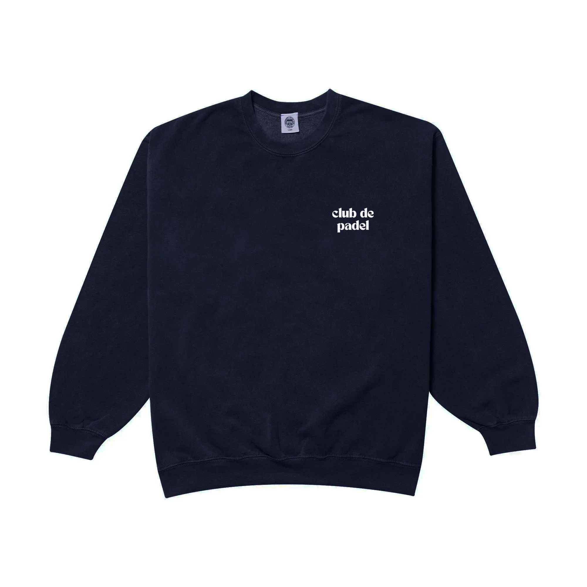Club de Padel Logo Sweater - Navy Minimalist Style Versatile Style