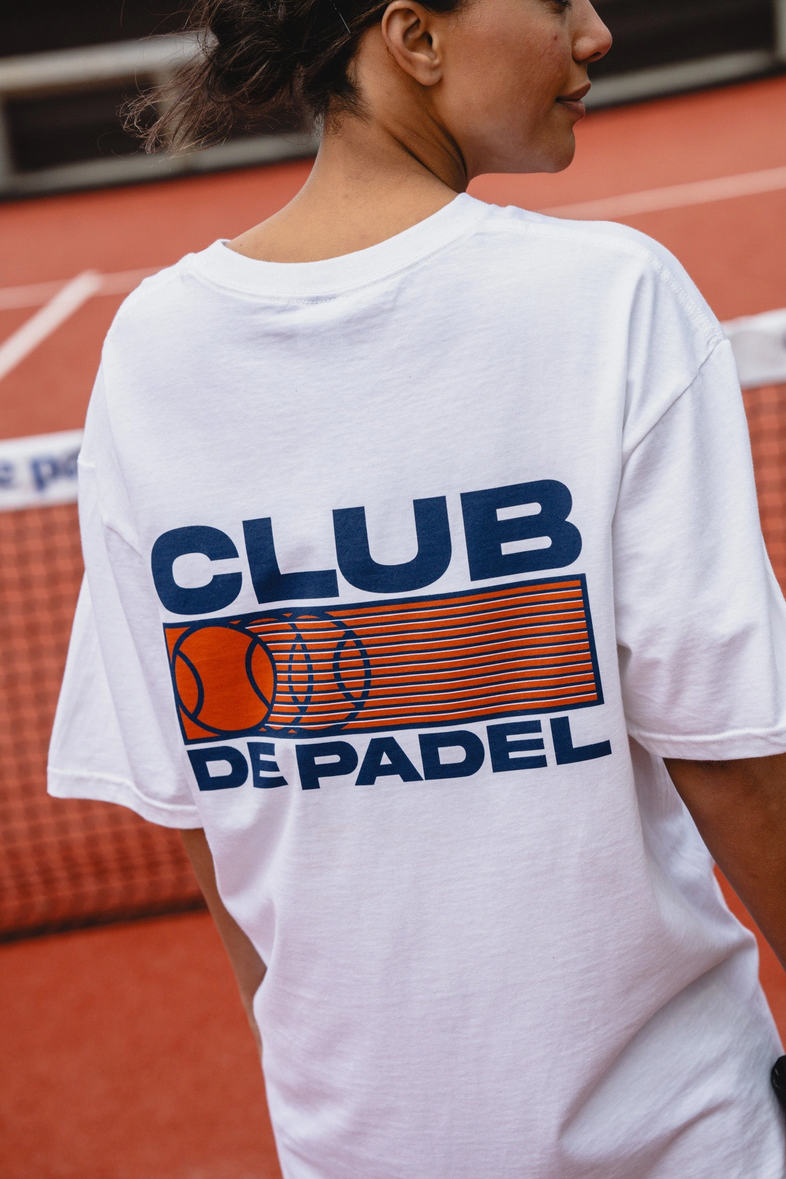 ethical Versatile Piece Club de Padel 'Heritage' Tee - White