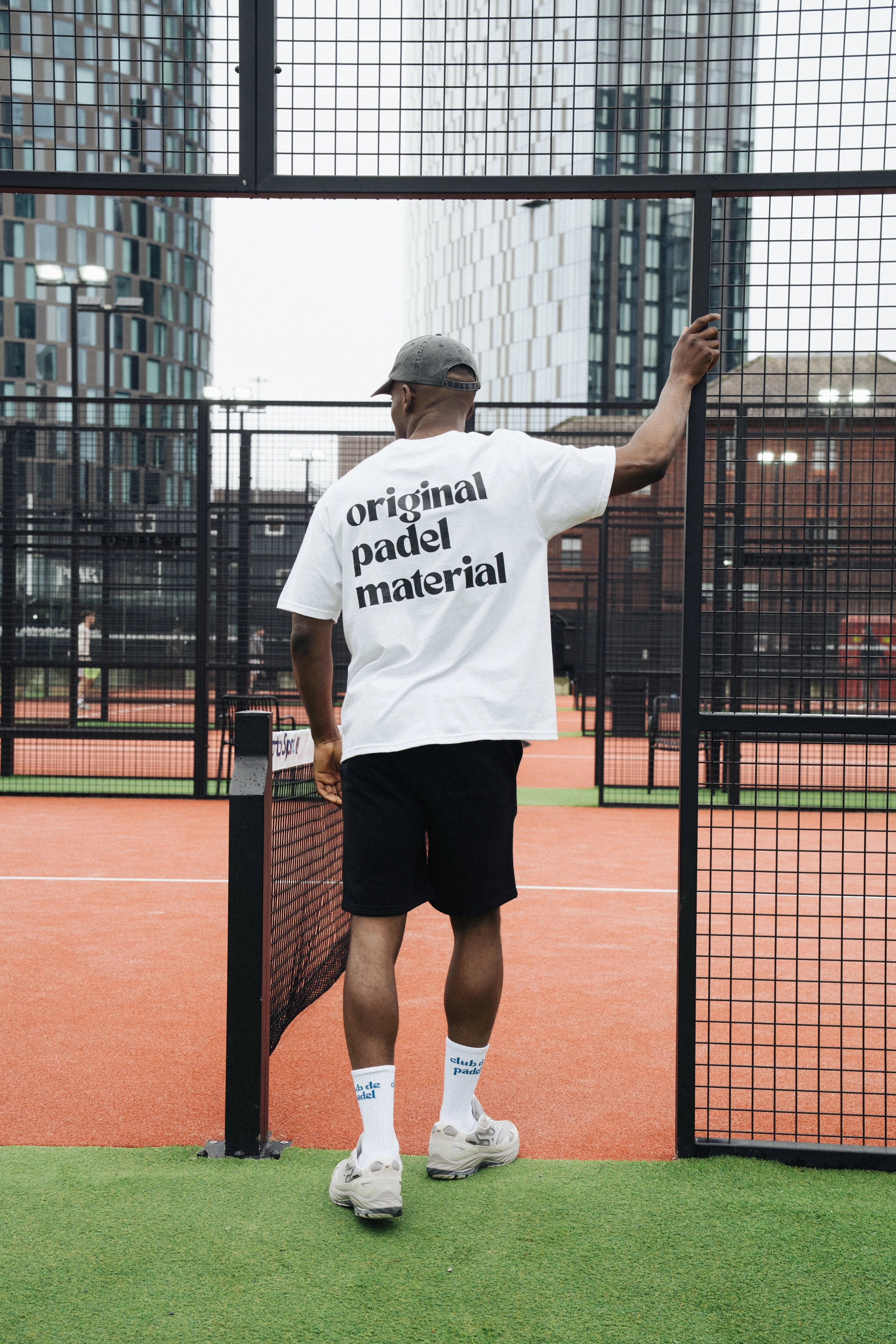 Club de Padel 'Original Padel Material' Tee - White Timeless Fit