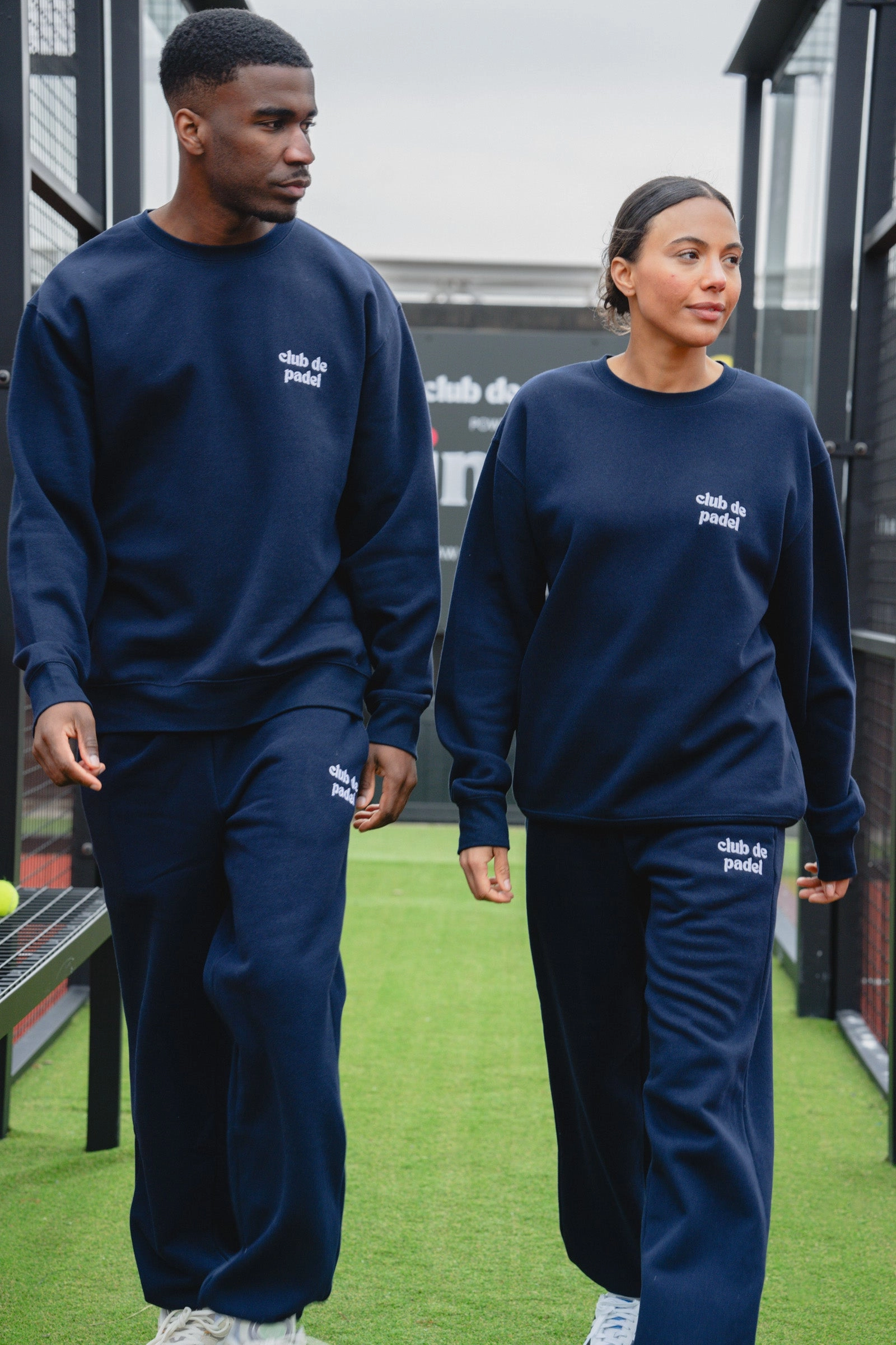 Seamless Waist Technology Club de Padel Logo Joggers - Navy
