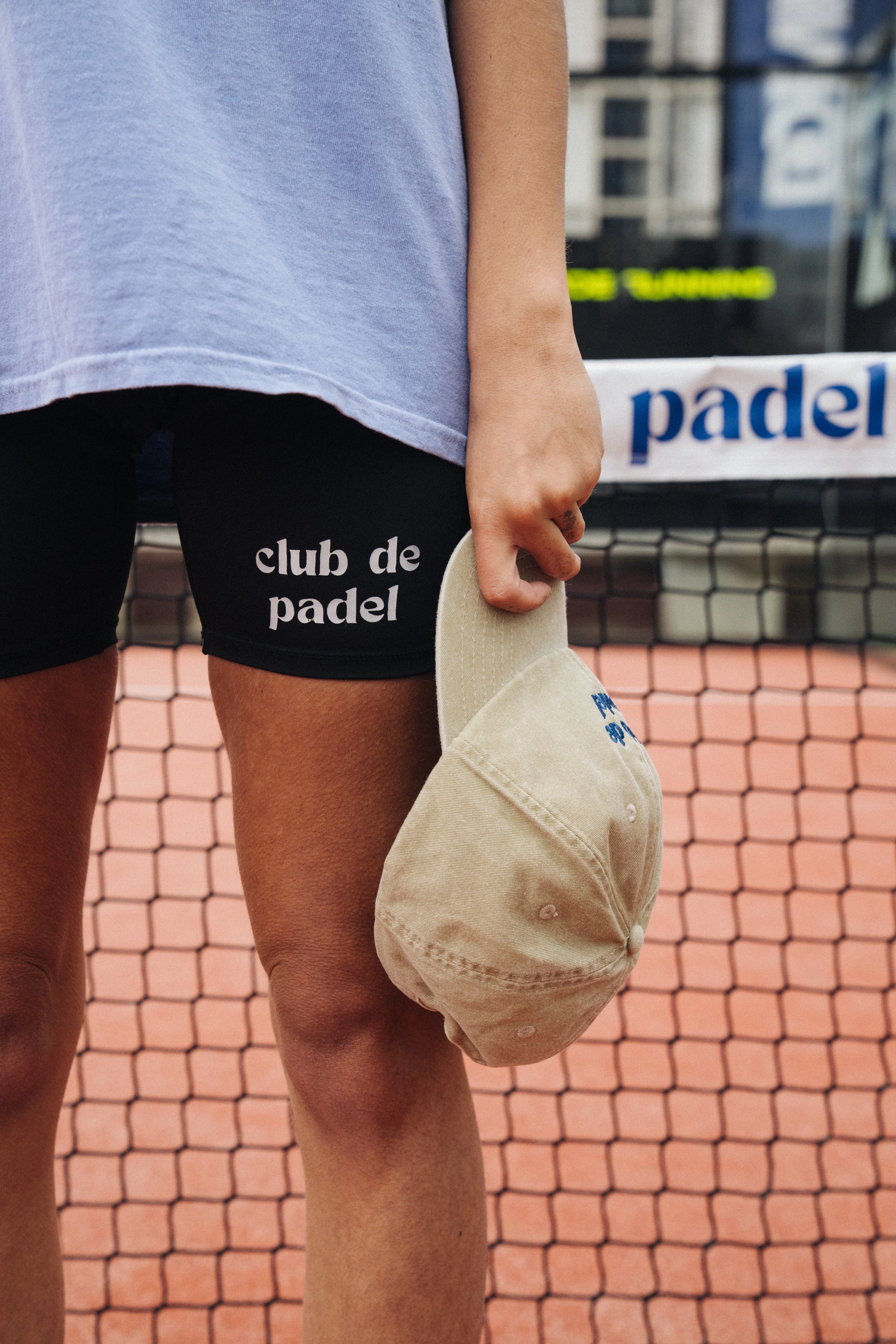 Club de Padel Logo WMNS Active Shorts - Black hypoallergenic Casual Movement