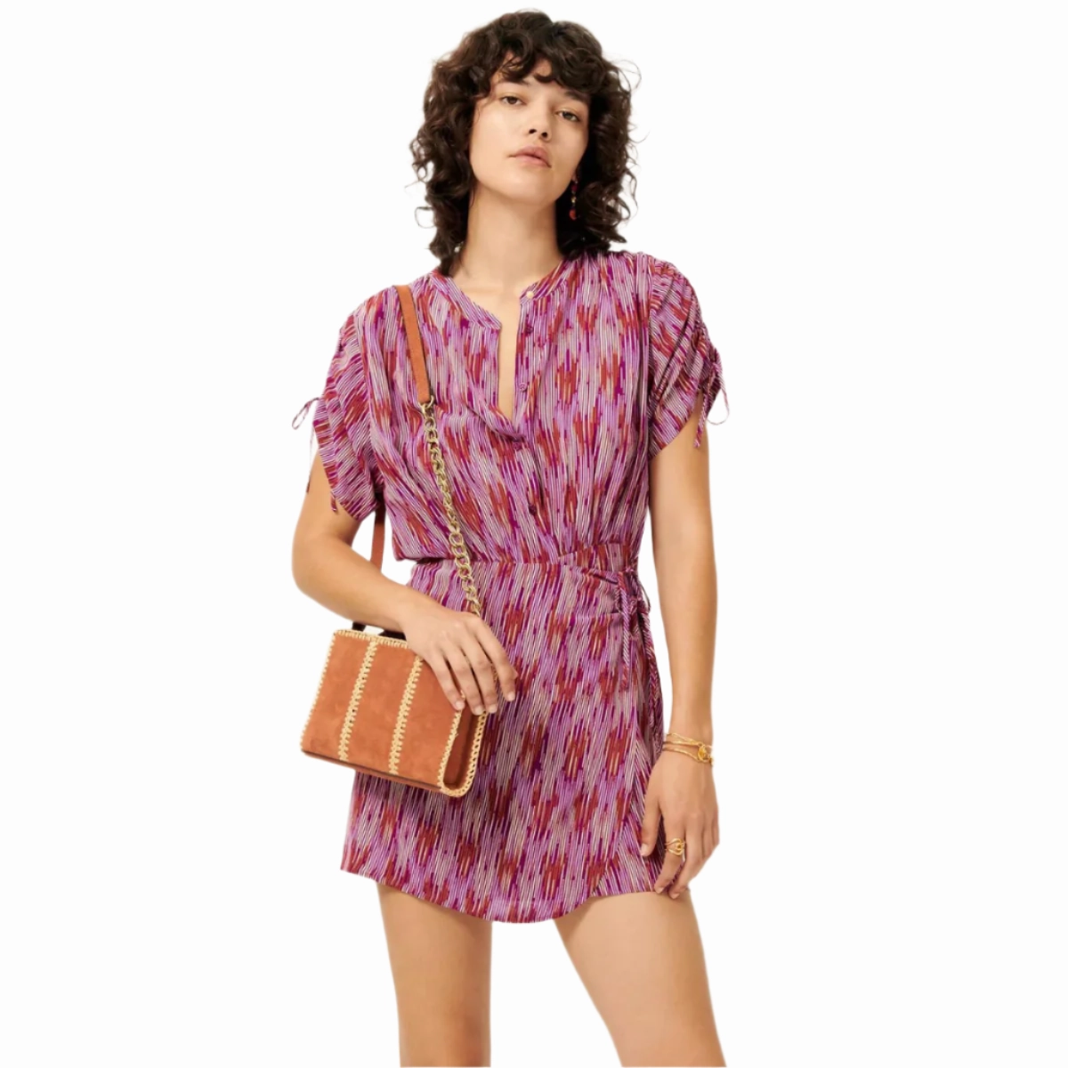 Layered Style All Time Fit Plum Ikalia Noa Dress